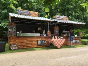 Pop up restaurant food catering Stalls